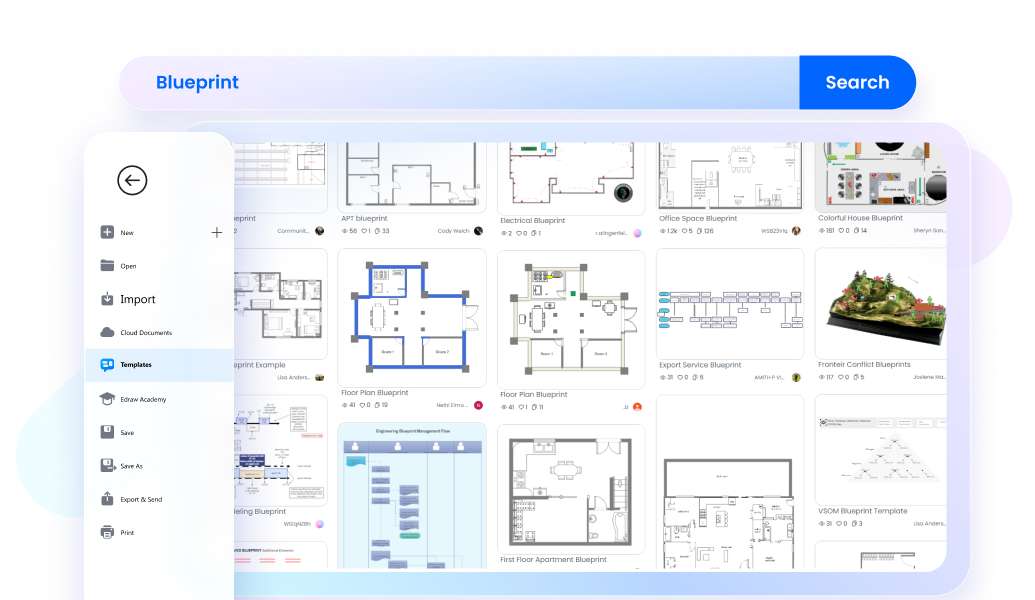 Free Online Blueprint Maker Powered by AI