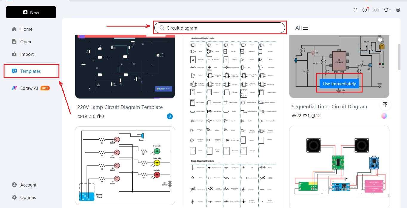 registration and template selection
