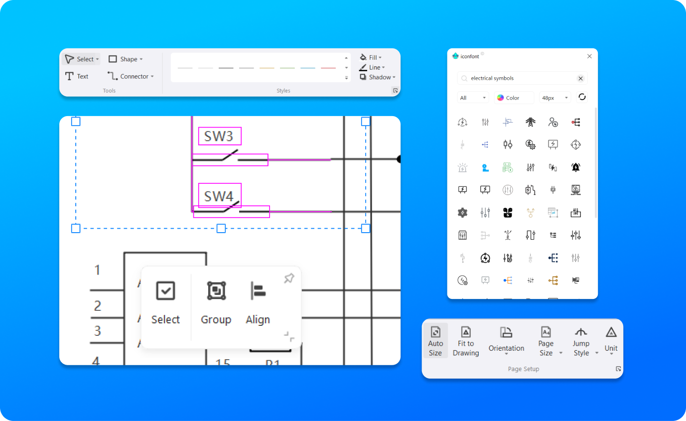 Free Online Electrical Design Software with Free Templates