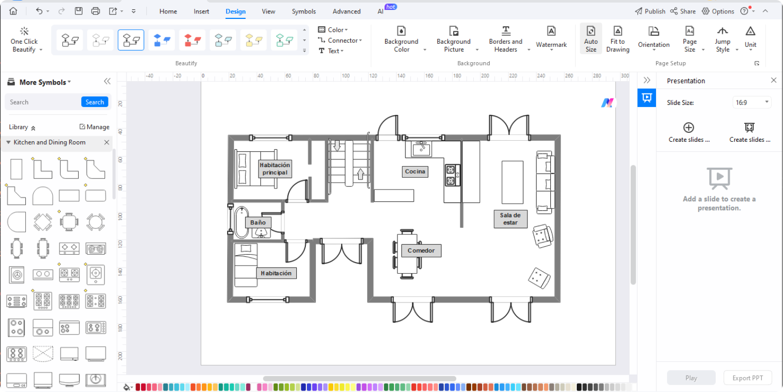how to make a floor plan step2