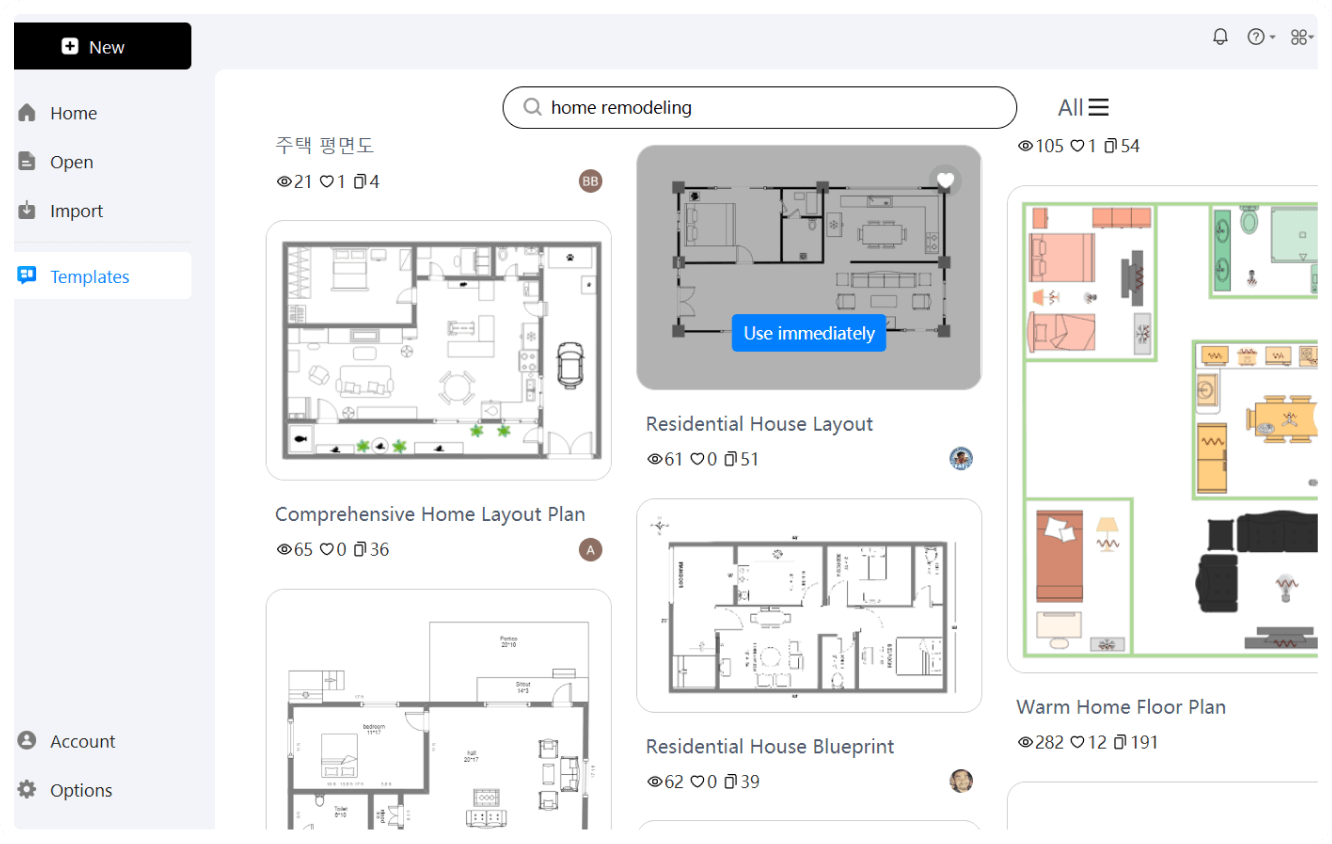 plantillas gratuitas de remodelación del hogar