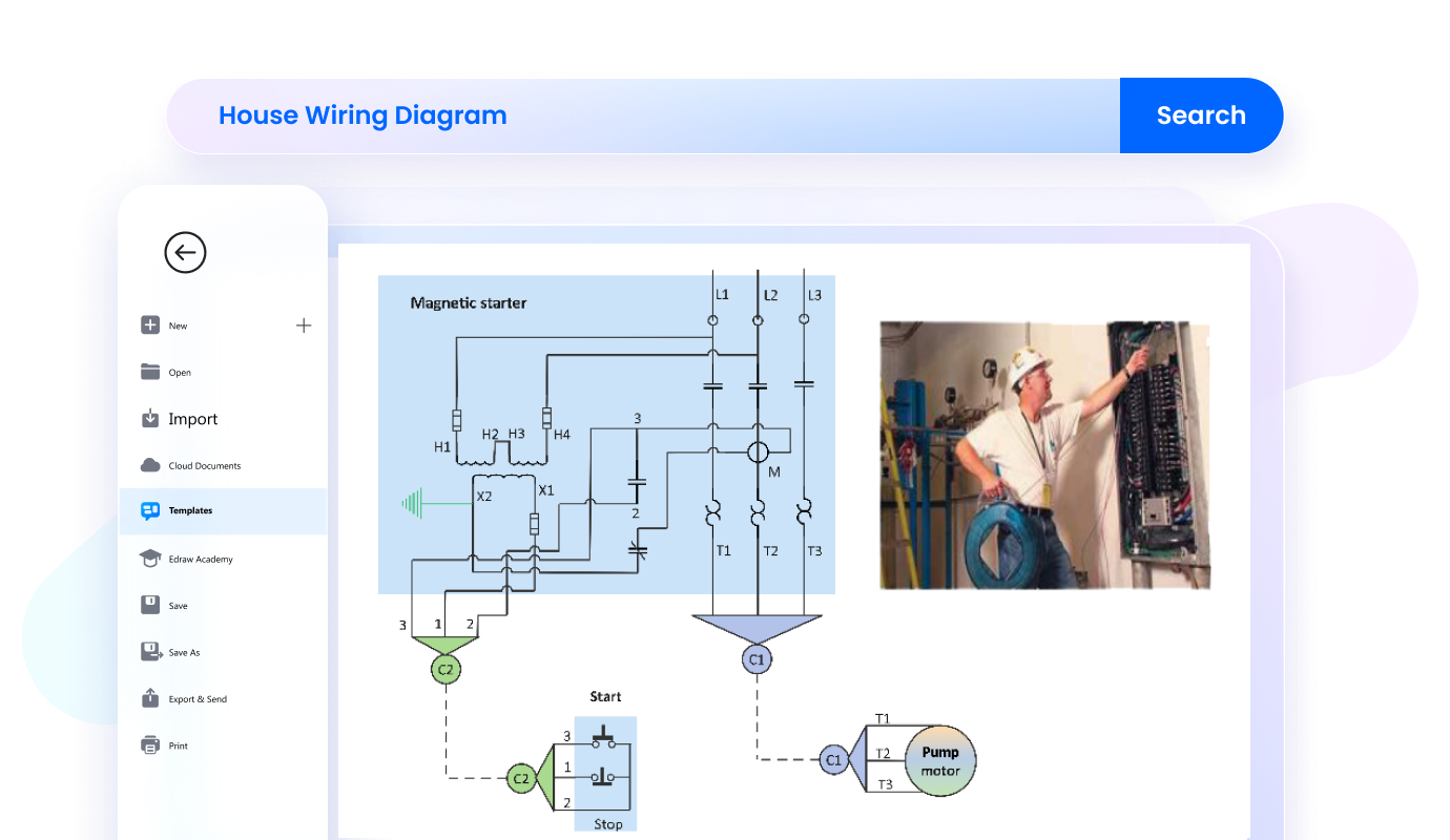 house wiring tool features