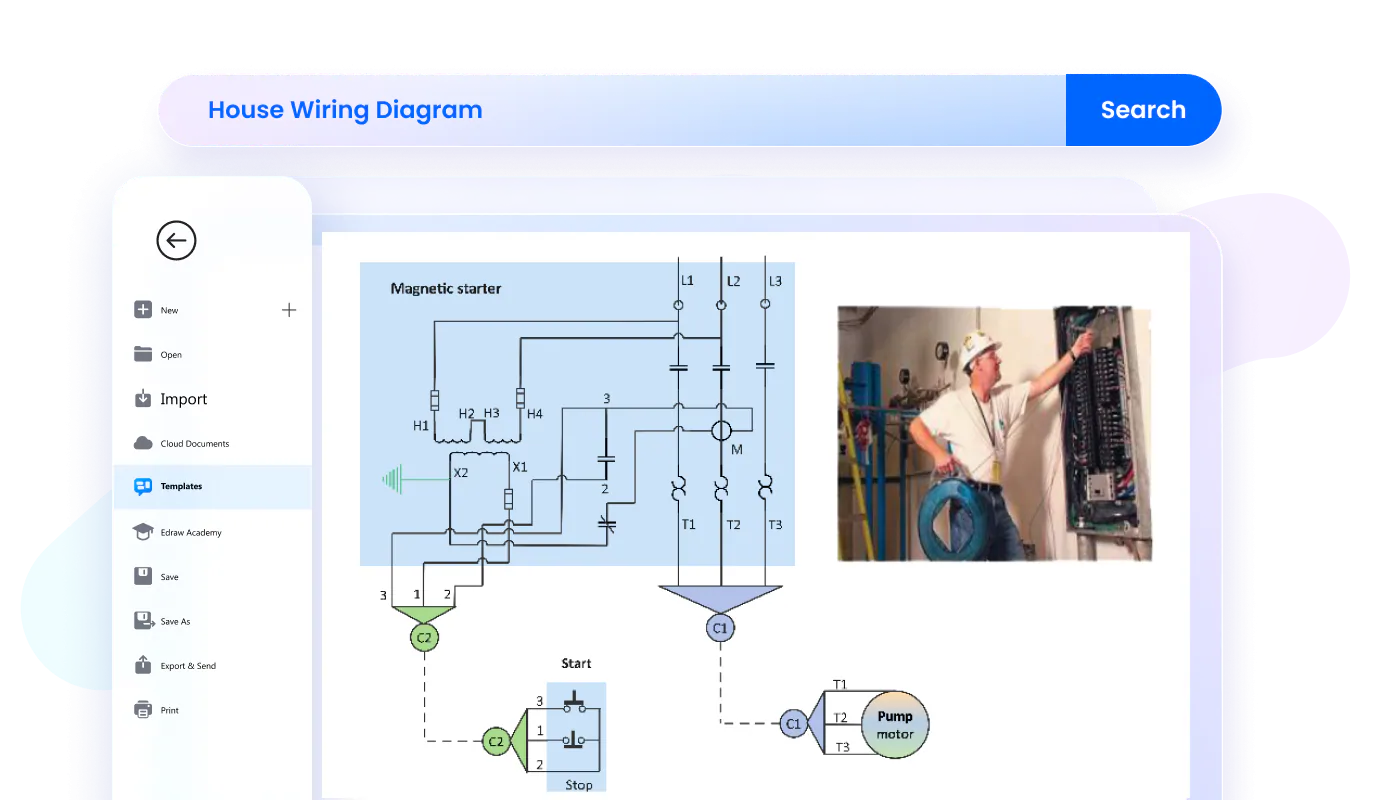 house wiring tool features