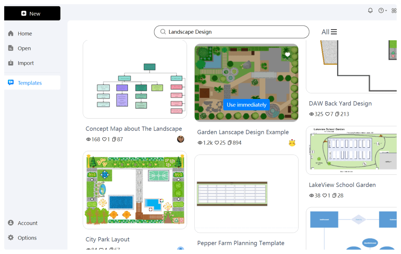 edrawmax registration and template selection