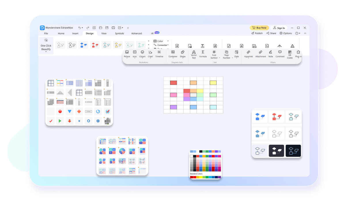 kit de personalización de EdrawMax