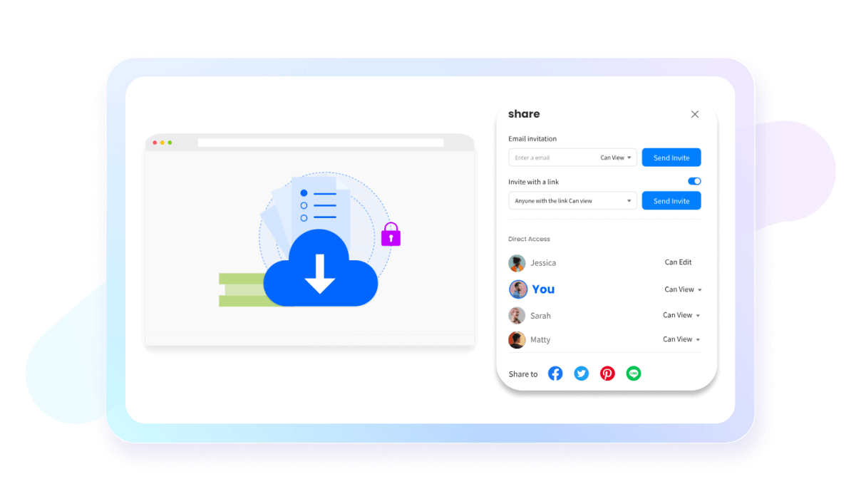 edrawmax cloud support