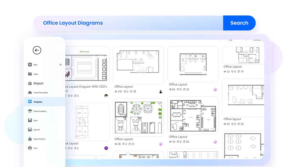 template community edrawmax