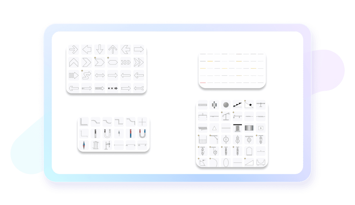edrawmax physics diagram symbols library
