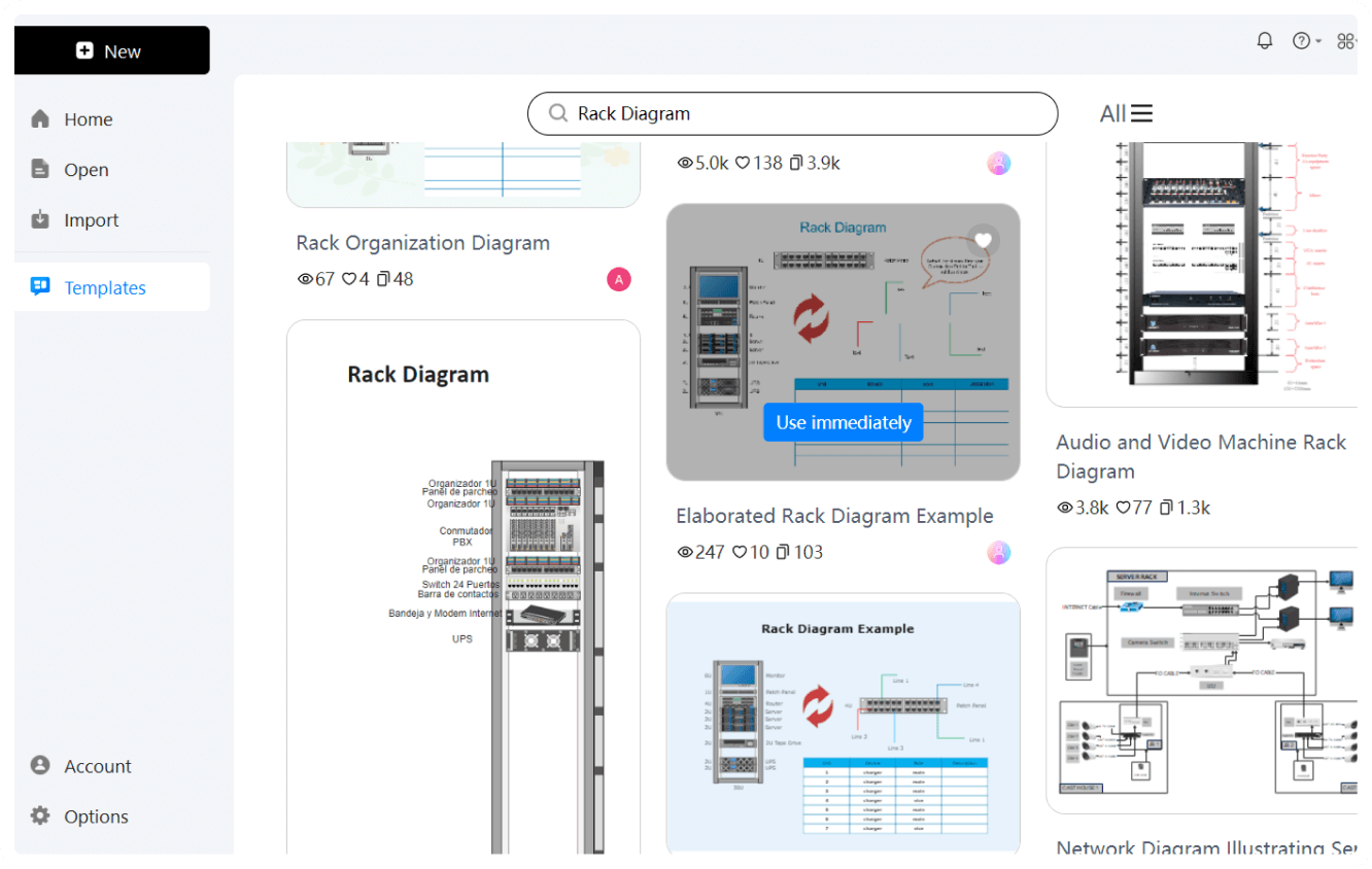 registration and template selection