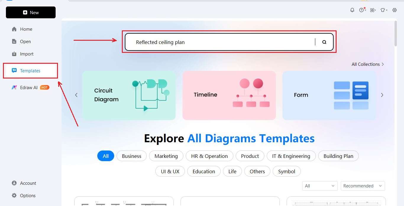 registration and template selection