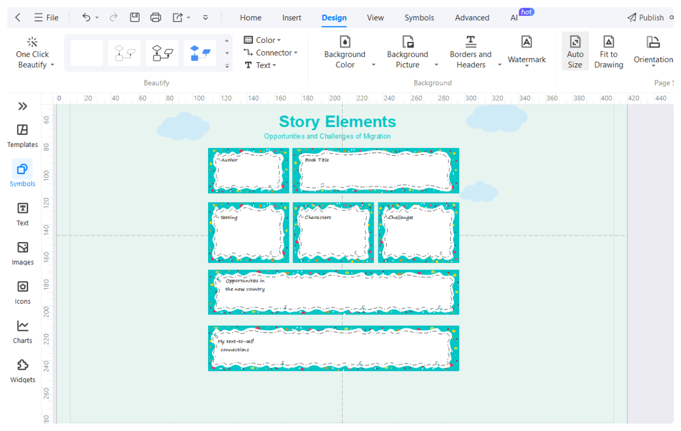 personalize and rearrange storyboards
