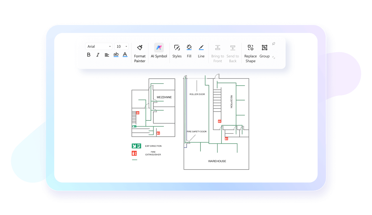 edrawmax precision tools for scaling