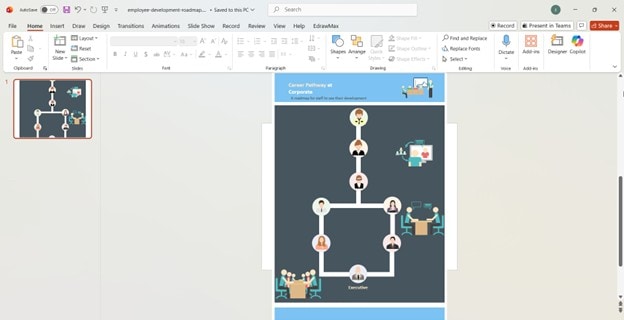 roadmap diagram template