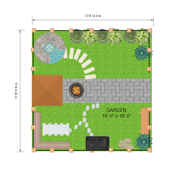 Free Garden Plan for 300–400 sq ft