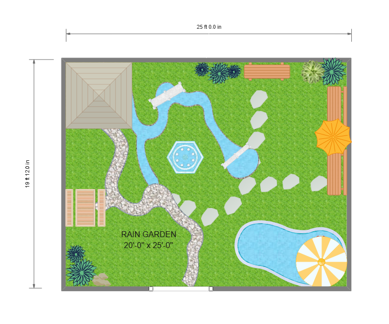 Free Garden Plan for 400–600 sq ft