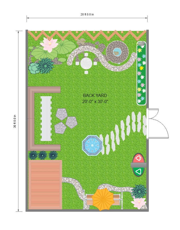 Free Garden Plan for 500–700 sq ft