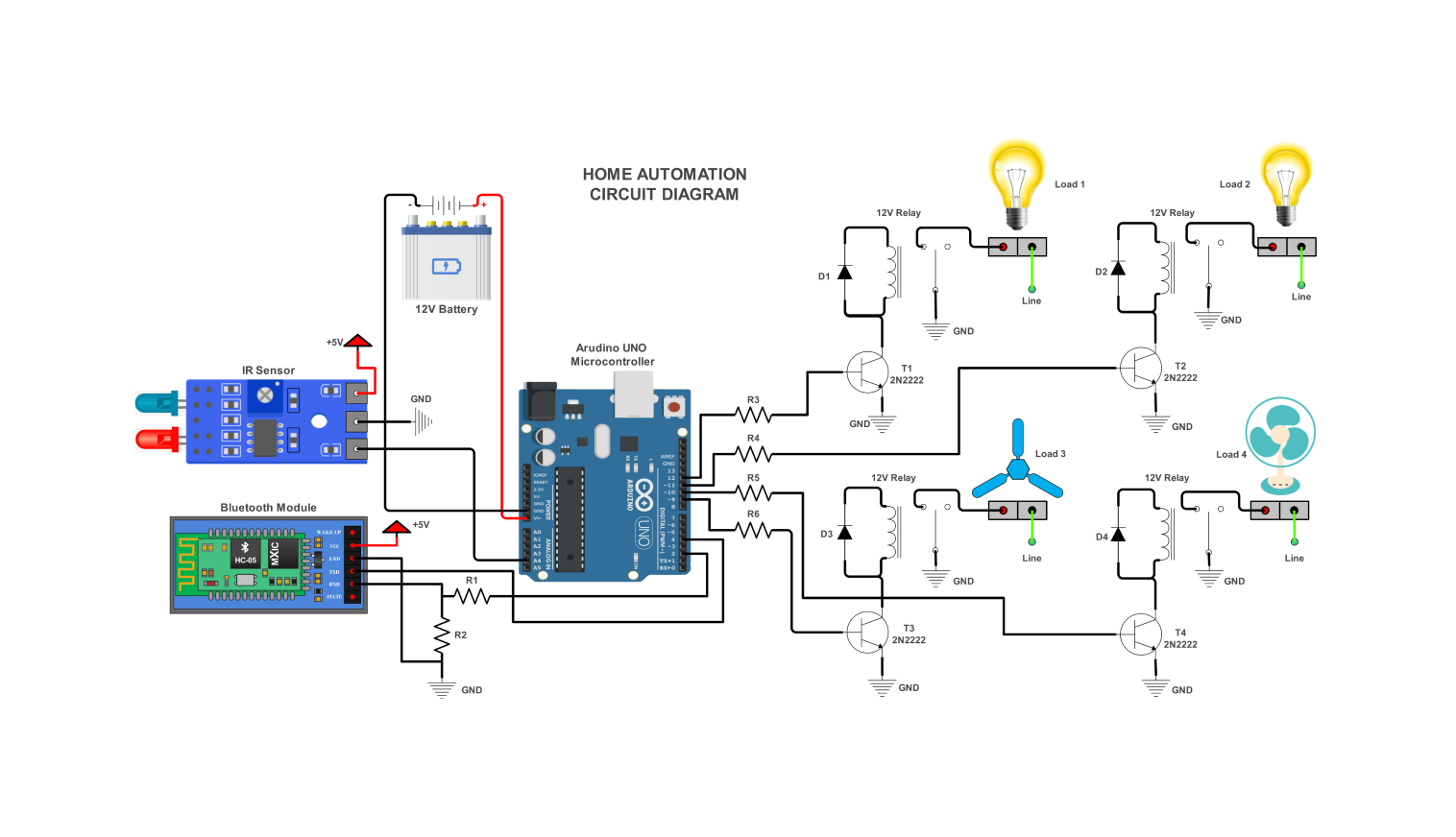 Battery charger circuit diagram