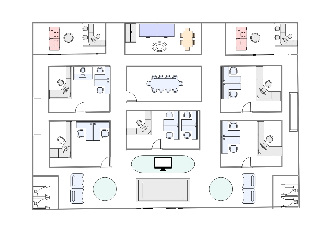 Preview for Office Layout Design