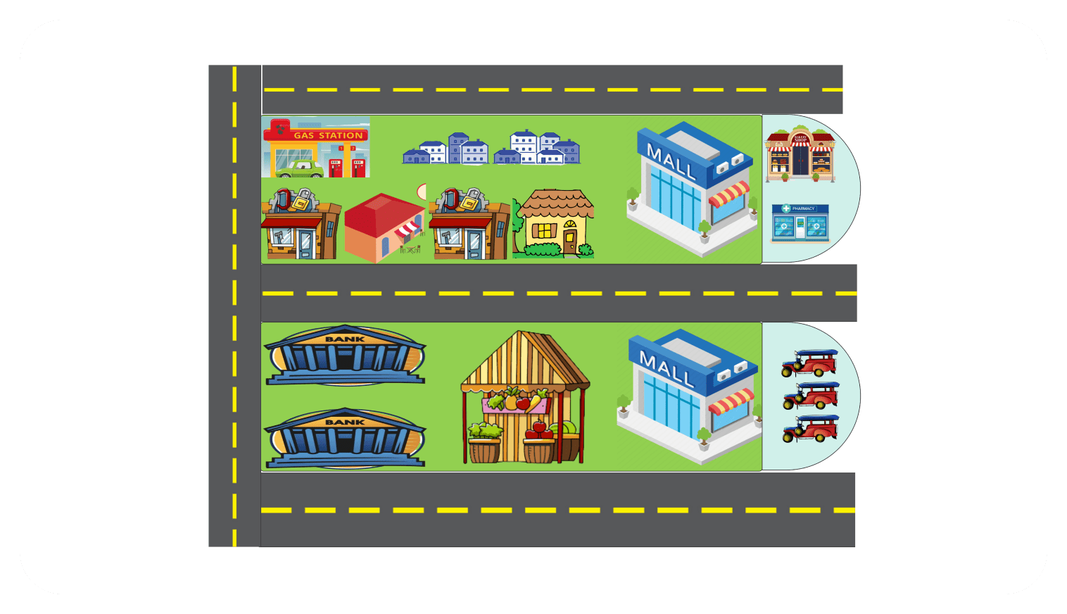 a simple roadmap template