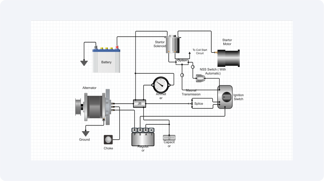 Motorcraft alternator wiring diagram