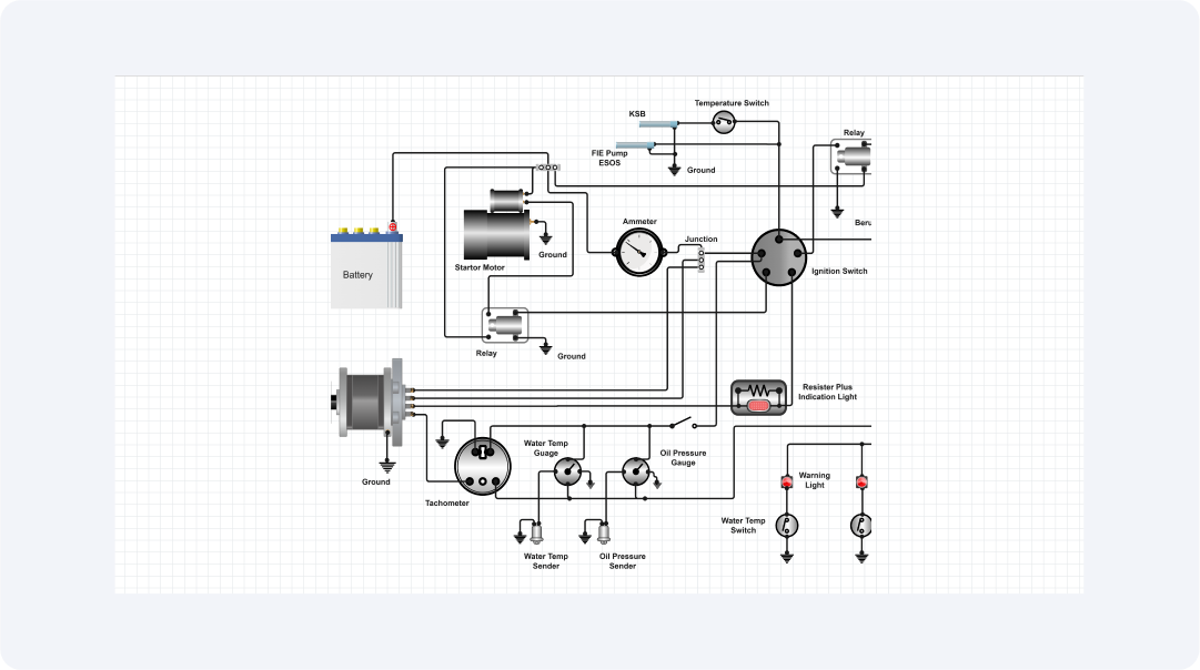 Perkinsons alternator wiring diagram
