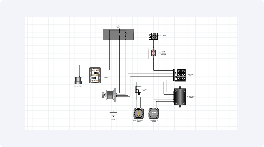Subaru alternator wiring diagram