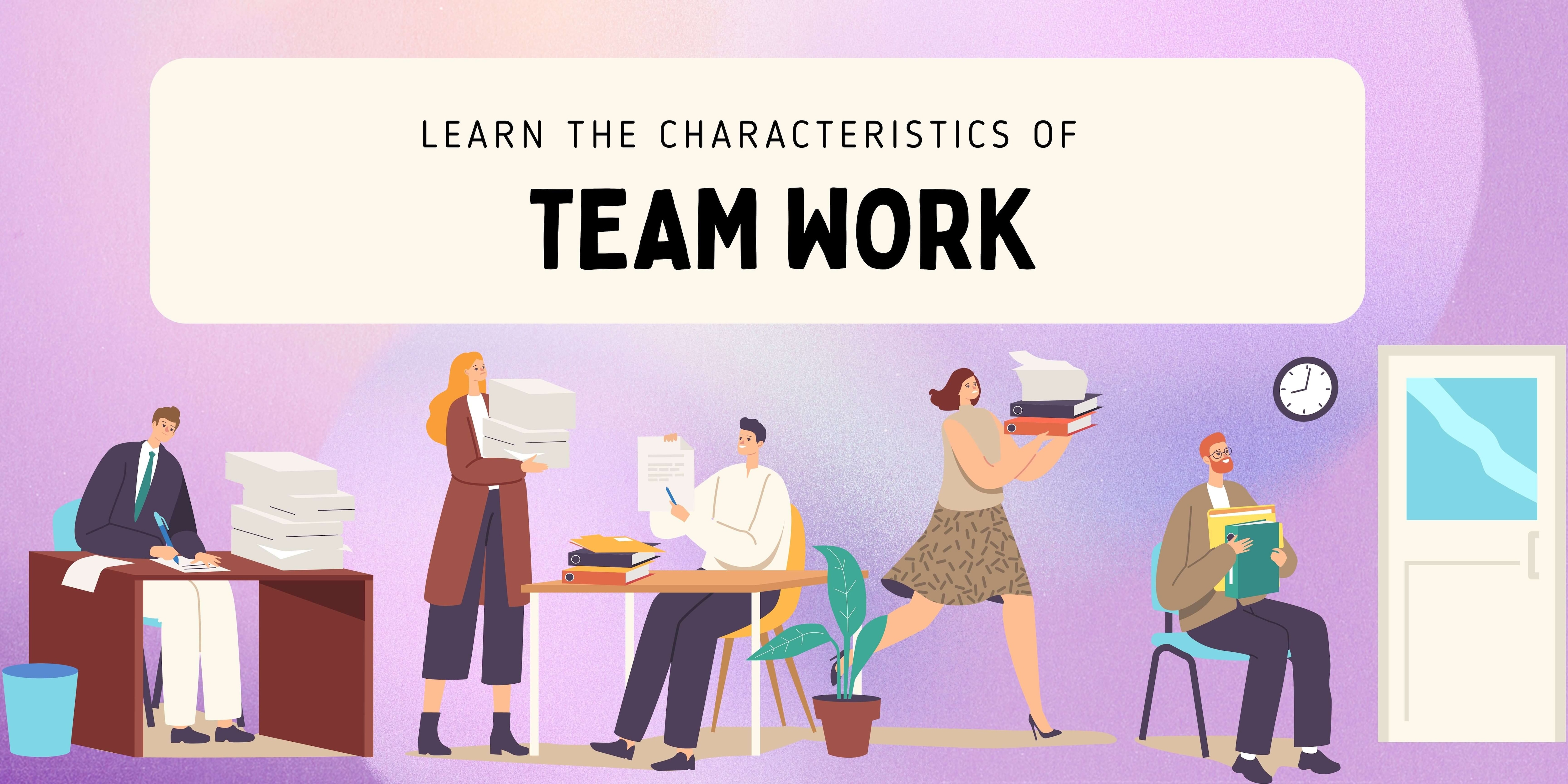 características de un trabajo en equipo eficaz