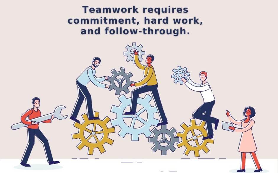 What does teamwork mean