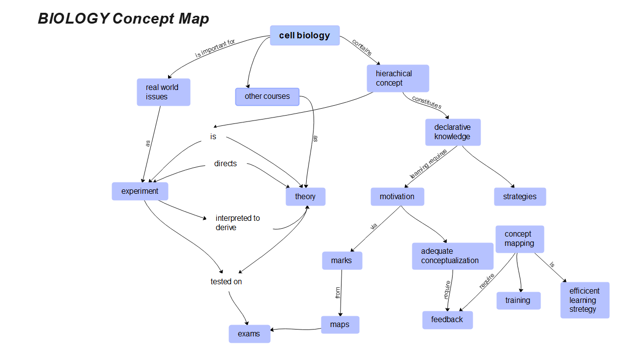 Concept Map Example 