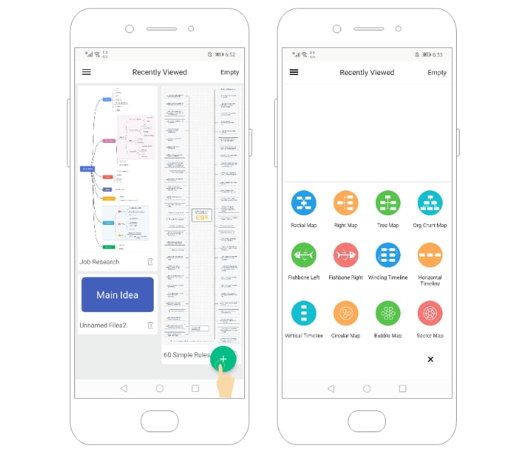 edrawmind concept map application