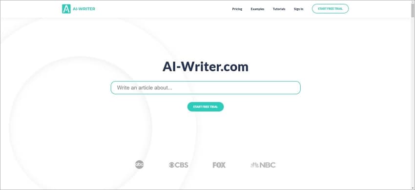 generatore di contenuti ai writer