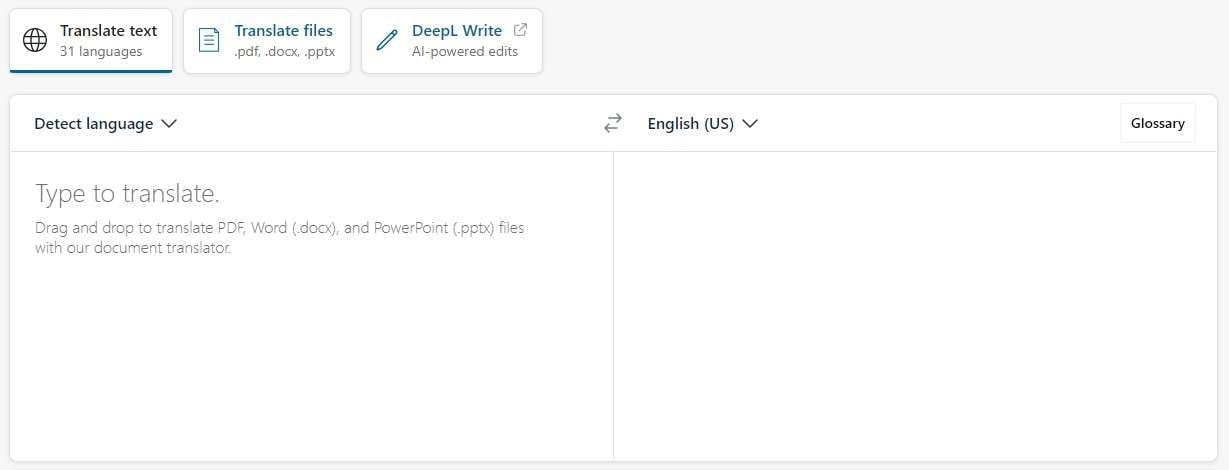 DeepL online translator