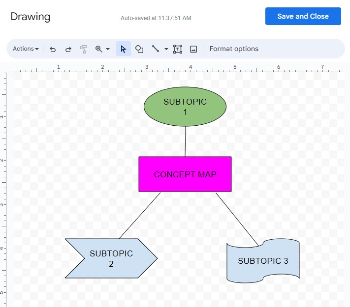 connect concept for concept map template google docs