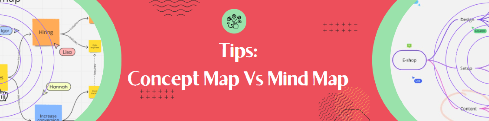 concept map vs mind map