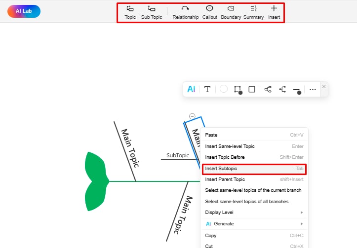 Hacer un diagrama de espina de pescado en Scratch