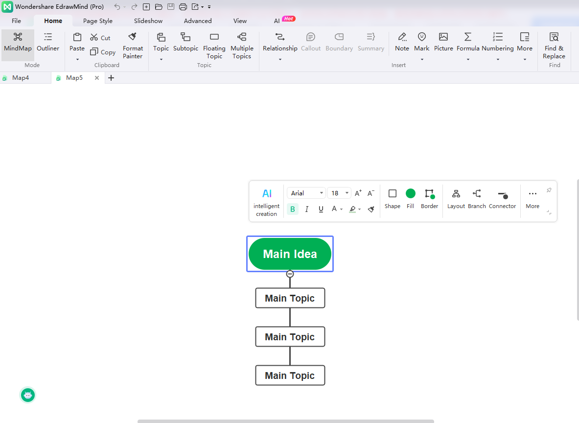 edrawmind create timeline