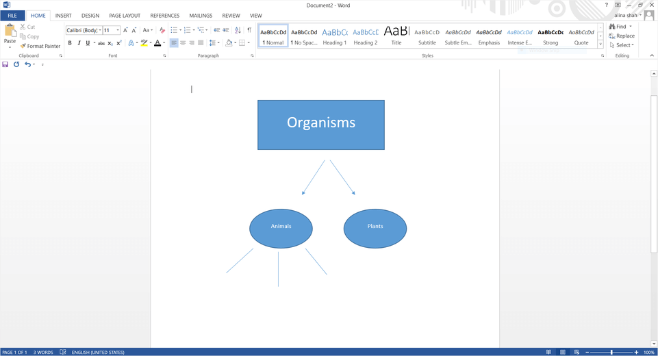 organizar formas na página