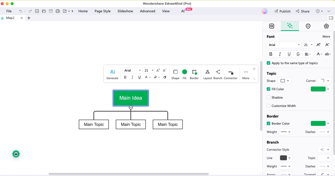 create organizatioan chart