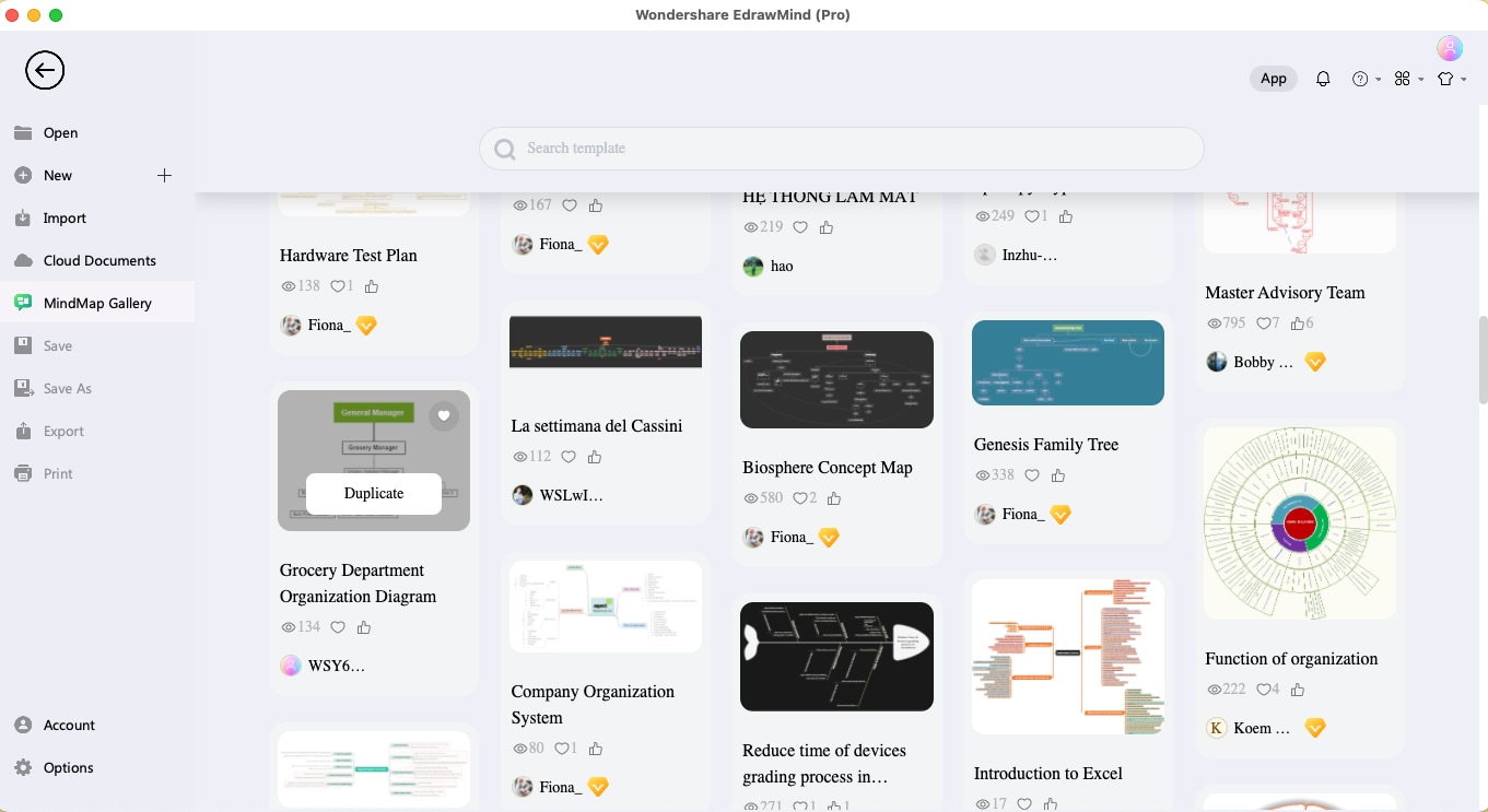 create organizatioan chart