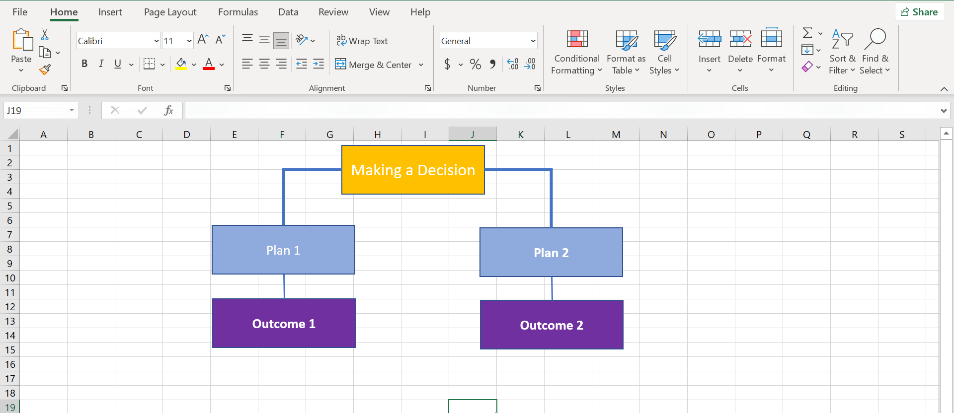 5 Step Guide on How to Make a Decision Tree in Excel