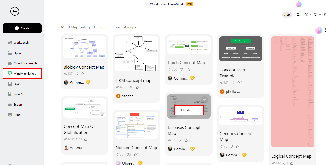 select-a-template-concept-map