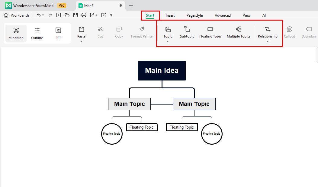 cómo hacer un genograma en edrawmind paso 3