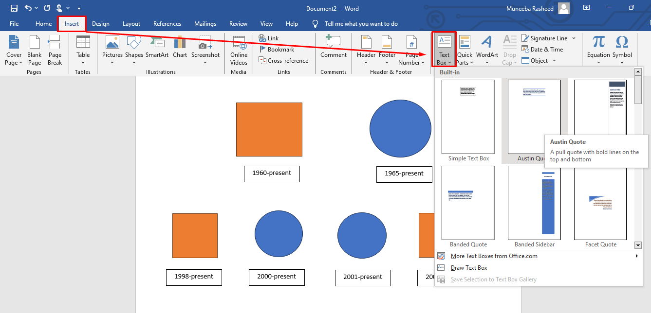 passaggio 2 inserisci le informazioni