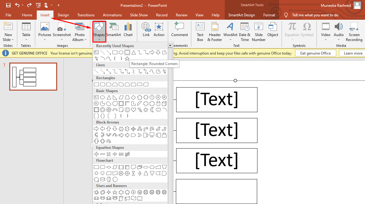  mappa mentale powerpoint passaggio 3c