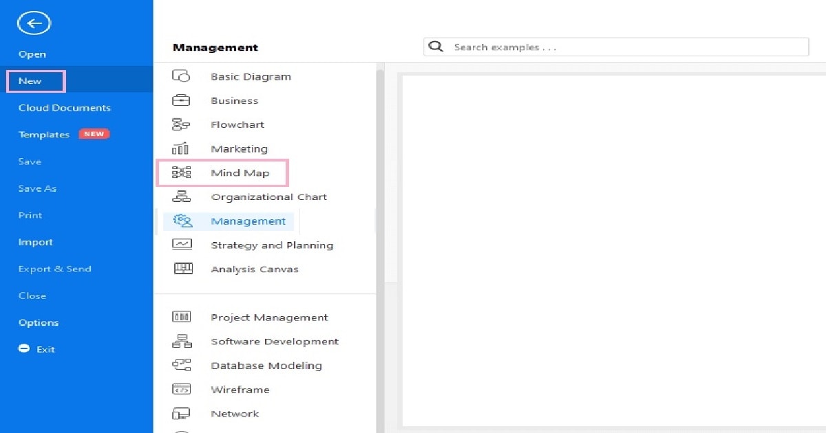 mind map visio 1