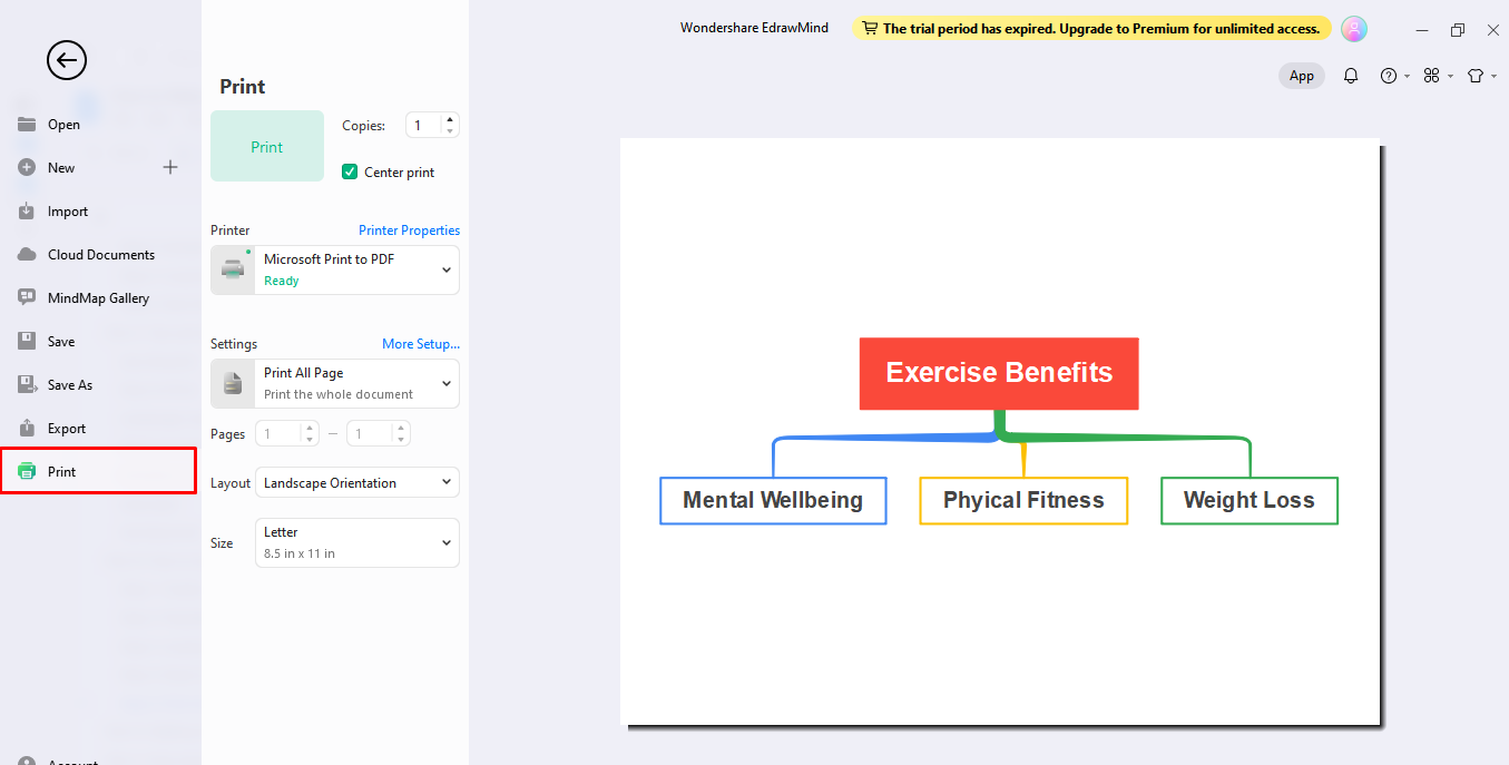 mind map create new map sketch step 5