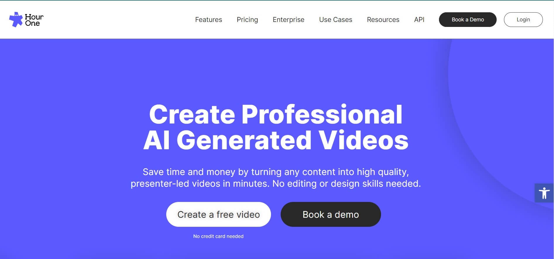 Hour One video generator