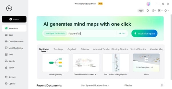 uso de mapas mentais no edrawMind