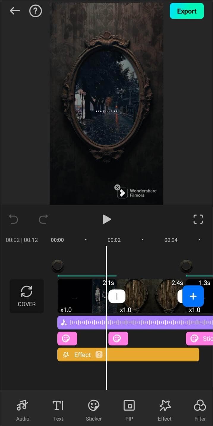 Filmora video editing app ai