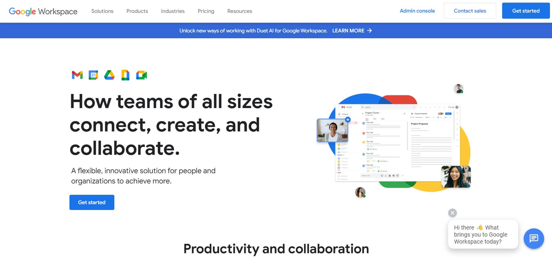 Google Workspace para la productividad y la colaboración